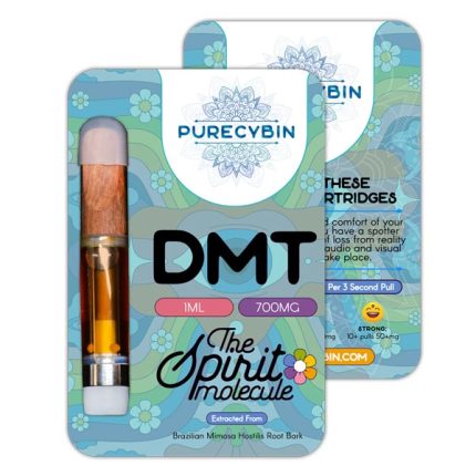 High potency 700mg buy Purecybin 1ml DMT cartridge featuring medical-grade ceramic heating coil